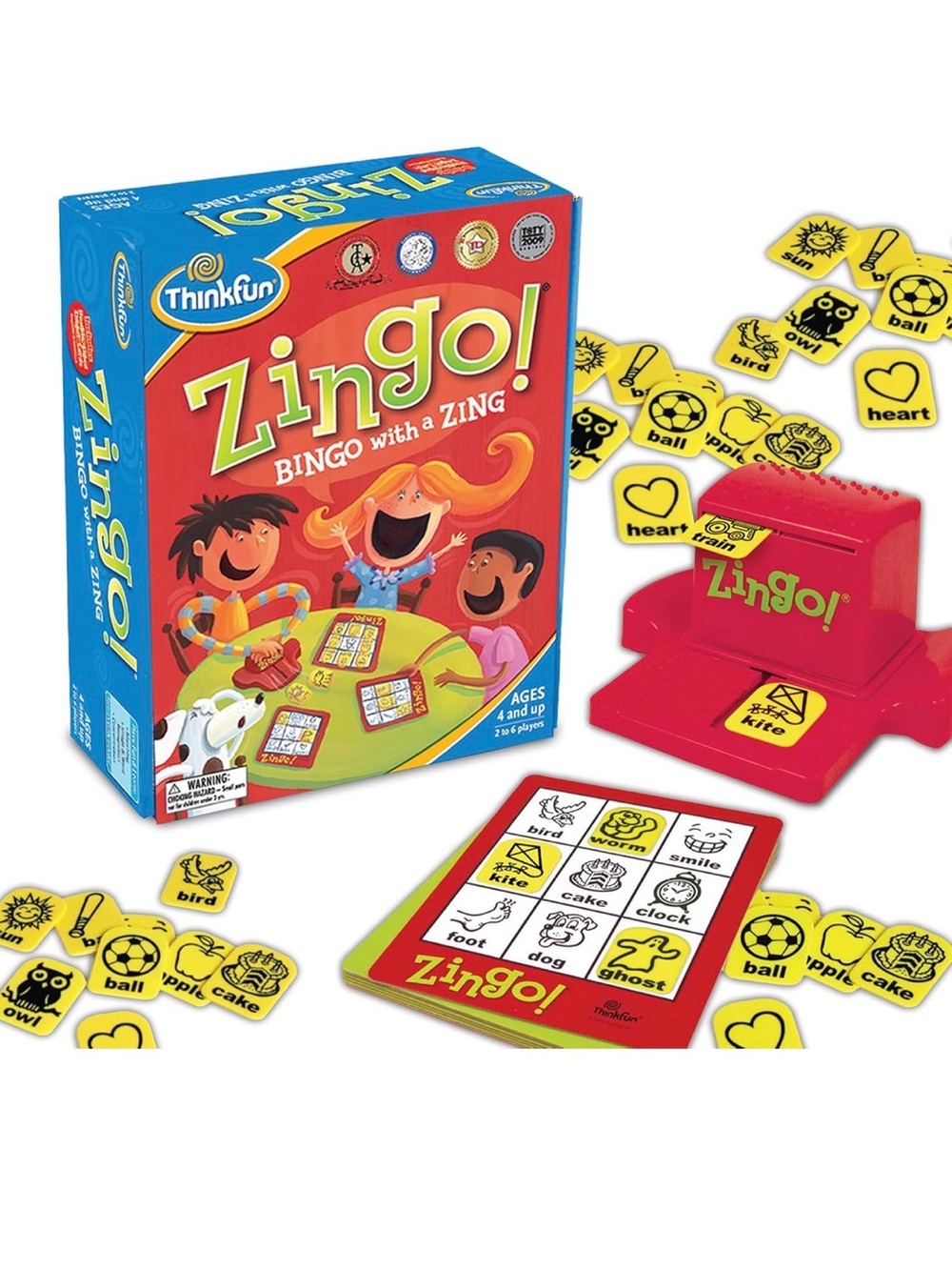Think! Zingo! Matching Bingo Game